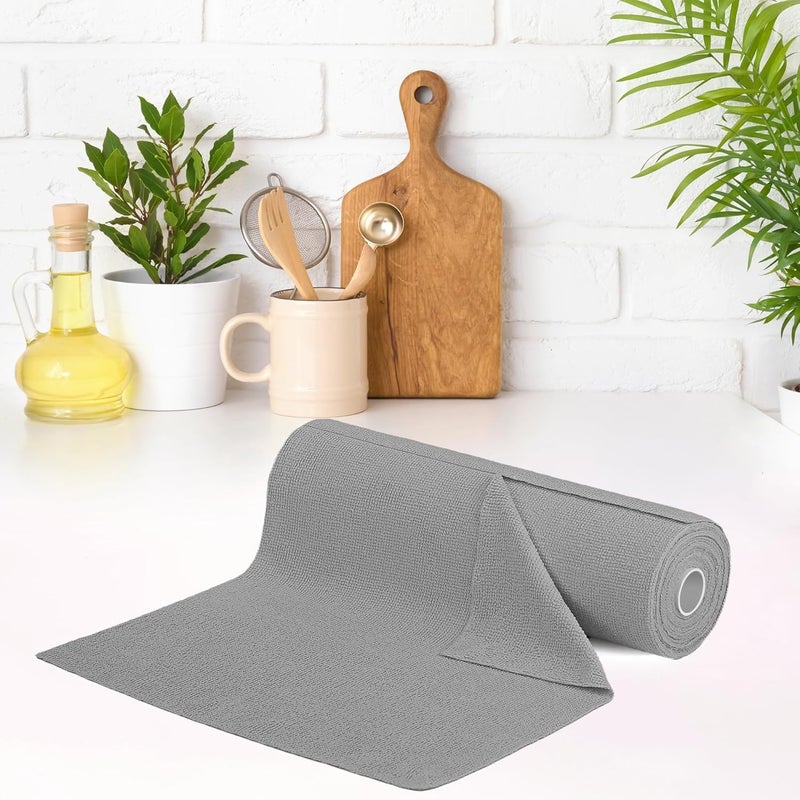 Microfiber Cleaning Towels Roll, 20pcs Reusable Cloths for Kitchen & Home, Soft Scratch-Free Cleaning Rags for Glass, Dishes & Car, Lint-Free Washable Fabric - Image 4