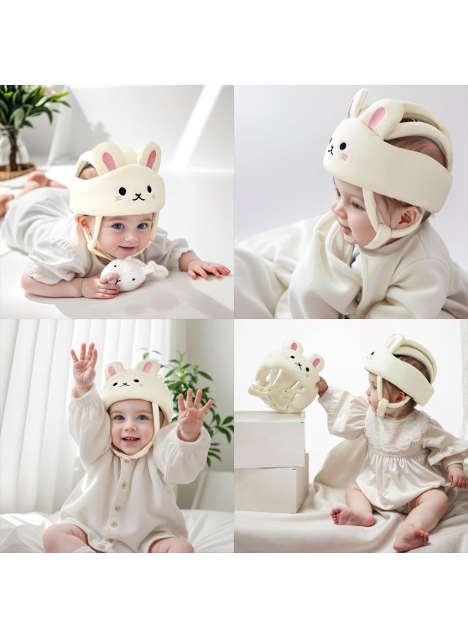 Nadrab Baby head protector, baby helmet cushion, breathable safety protective cap for toddlers, with adjustable shoulder straps and knee pads, suitable for toddlers and children learning to walk - Image 5