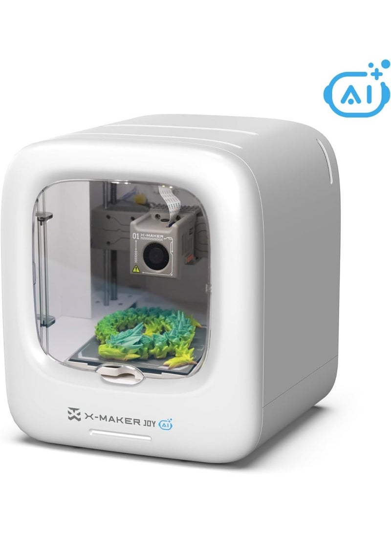 أوسيد طابعة AOSEED X-MAKER JOY ثلاثية الأبعاد للأطفال | تصميم صوتي ذكي | طابعة آمنة ومغلقة مزودة بتطبيق وكاميرا - Image 1