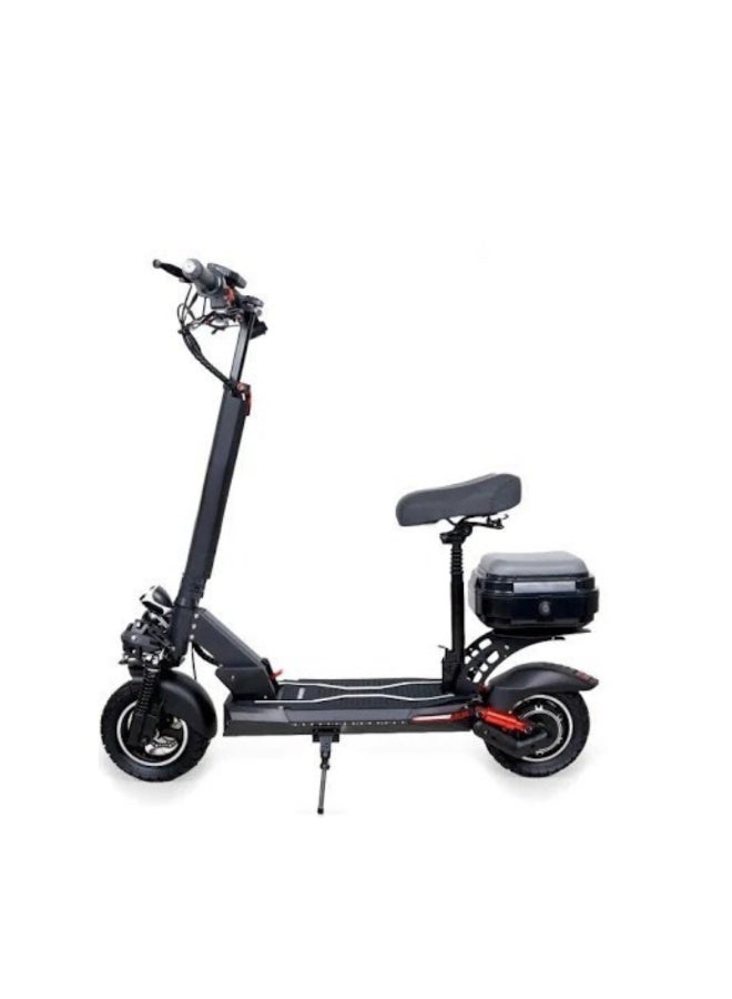 VLRA C11 Thunder Electric Scooter (2026 Model) – Powerful Motor, 30-35KM Range,48v13ah Long Battery Life, Dual Brakes, Wide Non-Slip Deck, Large Digital Display with Bluetooth – Includes Free Helmet, Safety Vest, Mobile Holder & Lock - Image 1