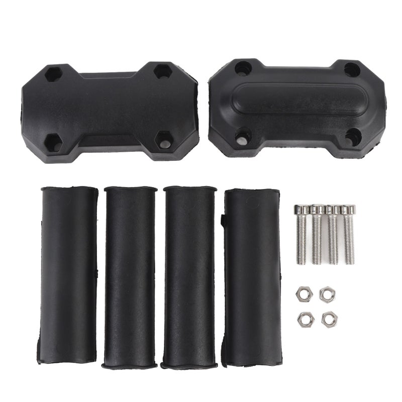 Motorcycle Bumper Blocks Universal Anti Collision Engine Guard Protection Block for 22 25 28mm Engine Guards - Image 1