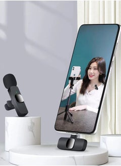 Generic 2 Pack Wireless Microphone, Compatible with Android, Plug-Play Mini Lapel Mic with Noise Reduction, for Video Recording, Live Streaming, TikTok, Interview, YouTube  - Image 5