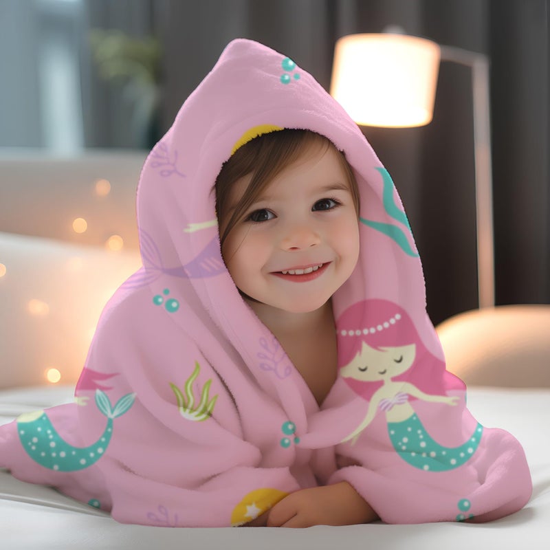 1ST STEP All Season Baby Blanket (Mermaid, 100 X 140 cms) - Image 1