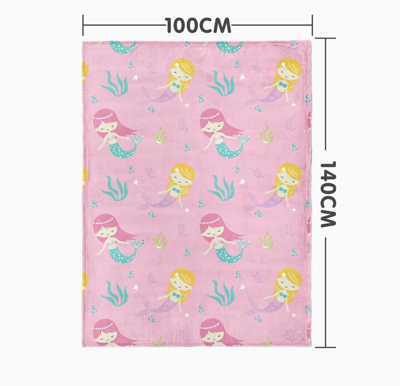 1ST STEP All Season Baby Blanket (Mermaid, 100 X 140 cms) - Image 2