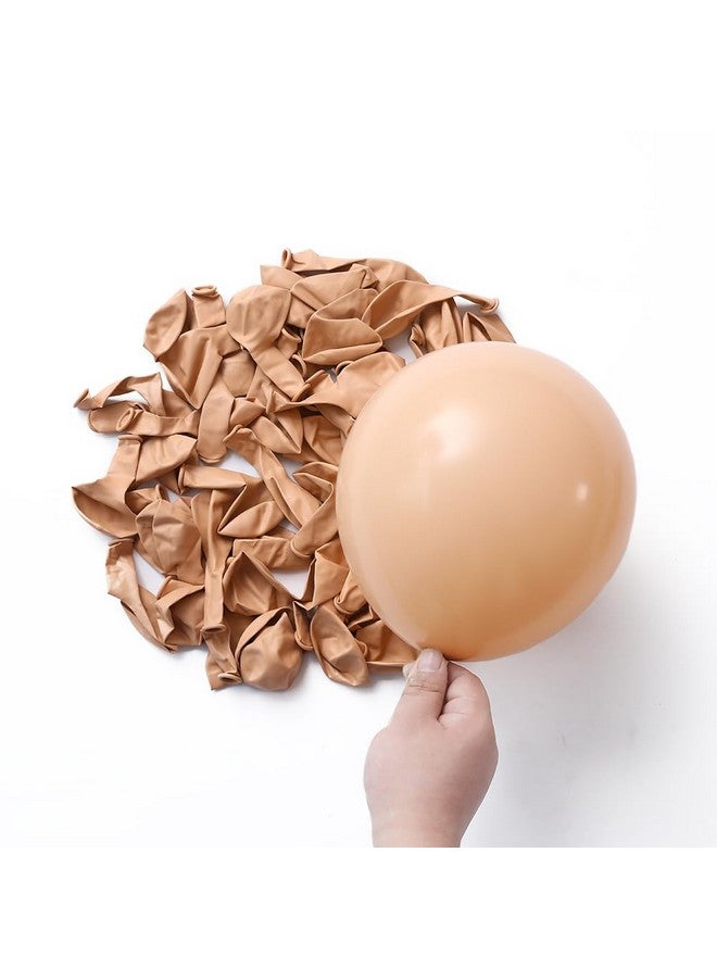 BALONAR Sage Green Sand Gold Balloons Garland Arch Kit140PCS White Nude Macaron Green Confetti Balloons for Safari Jungle Green Boho Baby Shower Bridal Shower Engagement Wedding Birthday Party Decorations  - Image 5