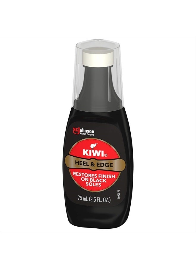 Kiwi Heel & Edge, Black, with Sponge Applicator), 2.5 Fl Oz (Pack of 1) - Image 3
