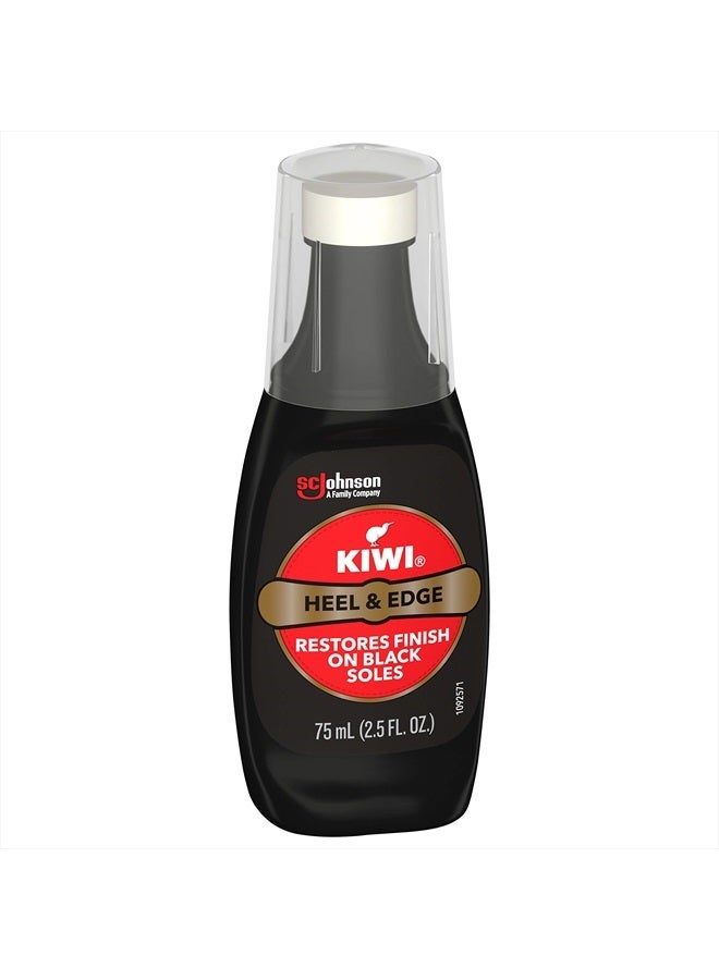 Kiwi Heel & Edge, Black, with Sponge Applicator), 2.5 Fl Oz (Pack of 1) - Image 4