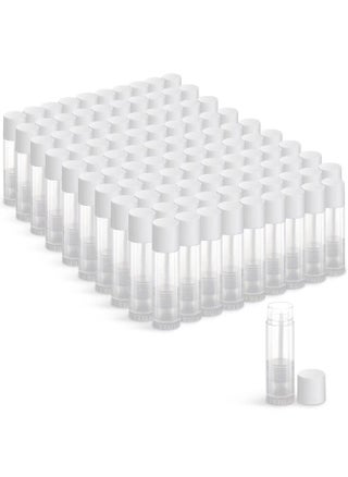 Jiuzhu 100 Sets Empty Lip Balm Tubes Bulk Round With White Caps For Diy Lipstick Homemade  3 16 Oz  5.5 Ml   Clear  Bpa Free  100 Tubes And 100 Caps - pzsku/Z7FB27B3C064E701ED1F2Z/45/_/1720082717/7d08d0cf-62ea-4d04-acbf-7753b83789eb
