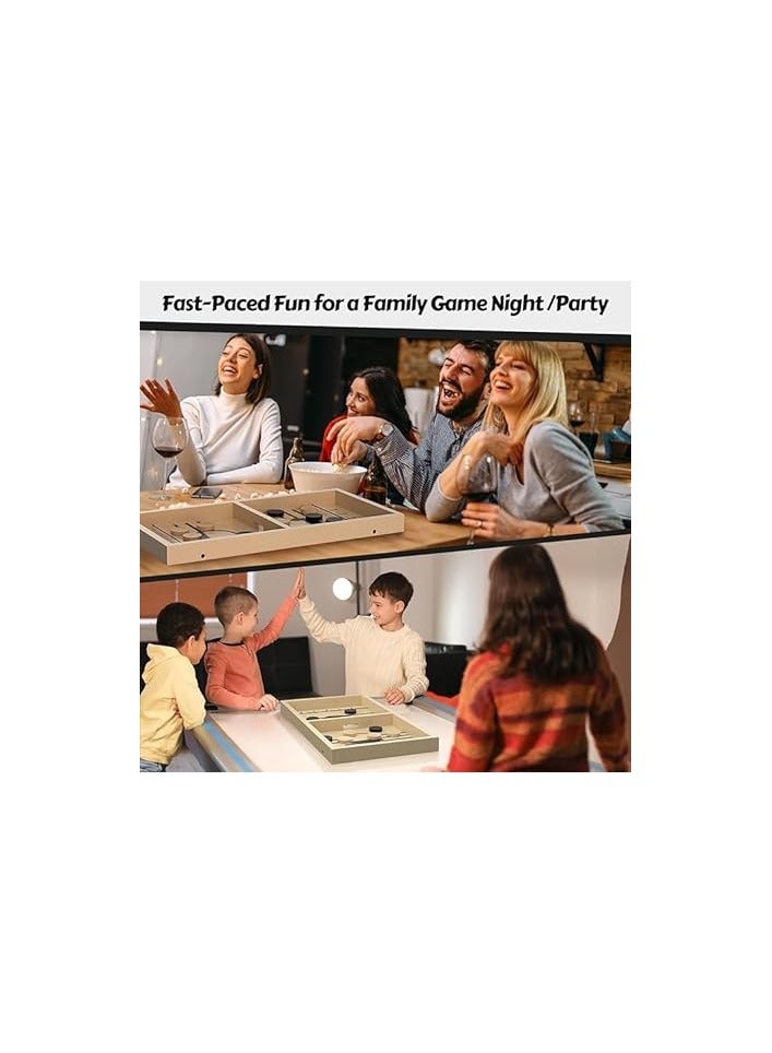 بونكا لعبة طاولة الهوكي الخشب الطاولة الروسية سلينغ باك من بونكا - Image 5