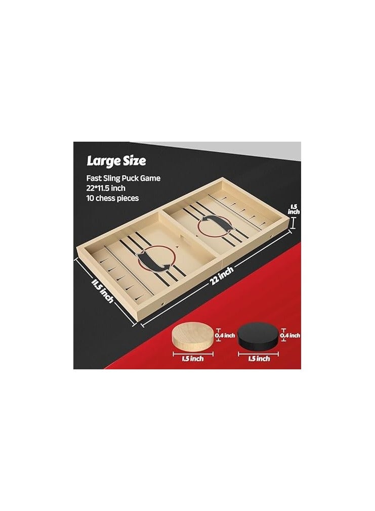 بونكا لعبة طاولة الهوكي الخشب الطاولة الروسية سلينغ باك من بونكا - Image 2