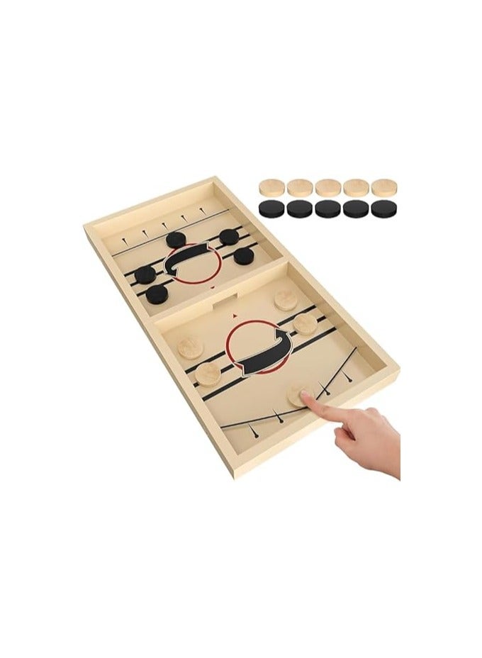 بونكا لعبة طاولة الهوكي الخشب الطاولة الروسية سلينغ باك من بونكا - Image 1