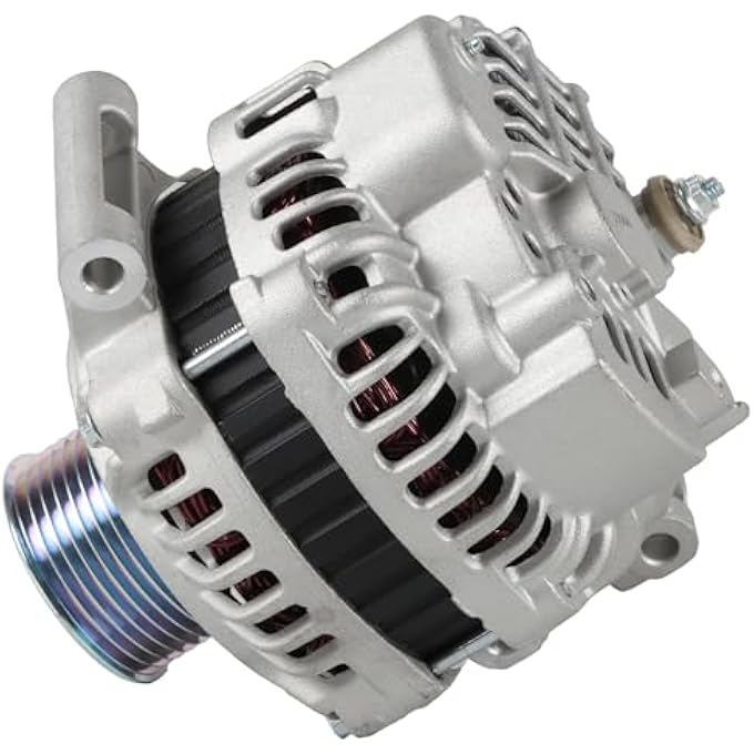 Autodevil 13966 Alternator 90Amp 12V Compatible with RSX CR-V 2002 2003 2004 2005 2006 OE A002TC0691ZE A005TB7591 A005TB7591ZE 102211-2680 - Image 1