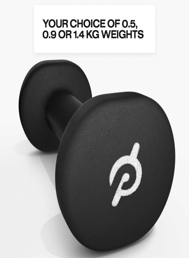 Peloton Light Weights | Set of Two Sweat-Proof Weights with Nonslip Grip, Designed to Fit in the Back of Peloton Bike and Bike+ - 3 lb - Image 4