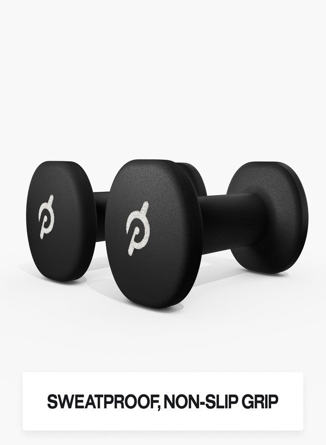 Peloton Light Weights | Set of Two Sweat-Proof Weights with Nonslip Grip, Designed to Fit in the Back of Peloton Bike and Bike+ - 3 lb - Image 3