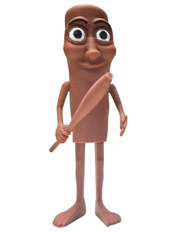 Vihaanta Tung Tung Tung Sahur Toy, Tung Tung Tung Sahur, Funny Interesting Creative 3D Printing Collectible Figurines,Internet Character Design, Office Decoration for Statue for Meme Lovers & Collectors - Image 1