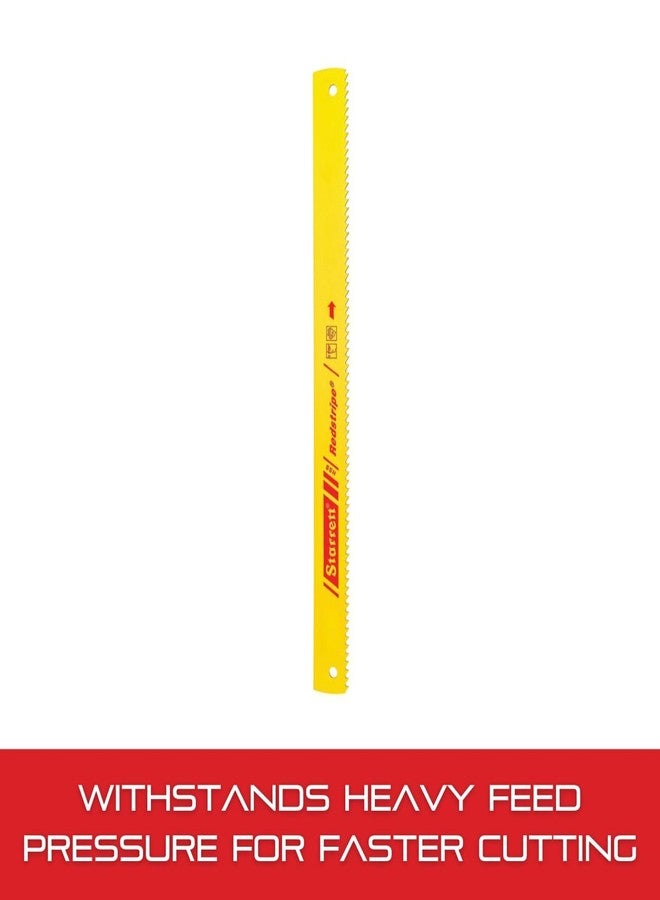 ستارريت شفرة منشار كهربائي من الفولاذ الصلب عالي السرعة من ستاريت ريدسترايب - مثالية للمقاولين والحرفيين - سمك 0.050 بوصة، 14 سنًا في البوصة، طول 12 بوصة، عرض 1 بوصة - RS1214-5 - Image 4
