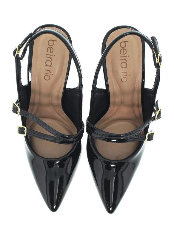 Beira Rio High Heels Sandals with Back Strap – Elegant sling Back Heels for Girls & Ladies