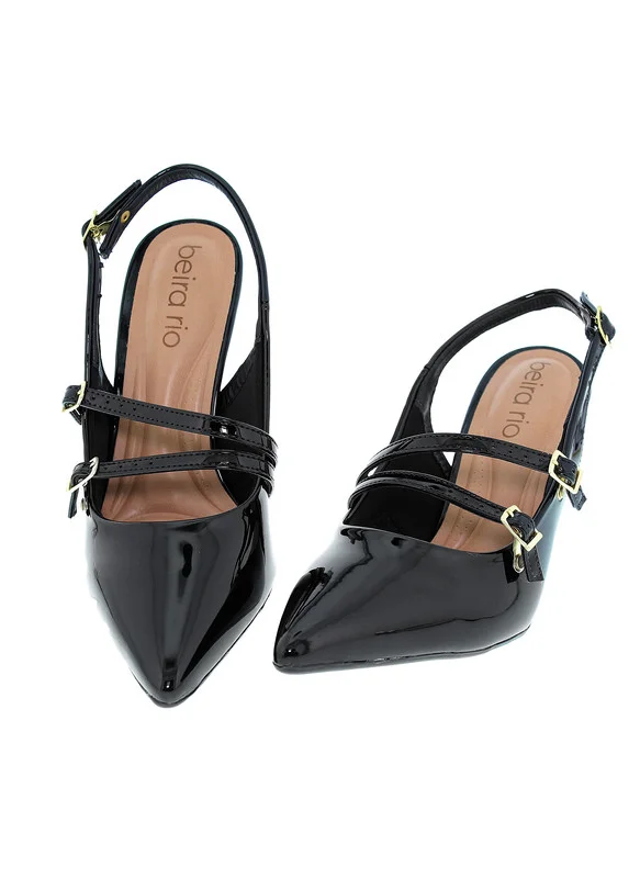 Beira Rio High Heels Sandals with Back Strap – Elegant sling Back Heels for Girls & Ladies