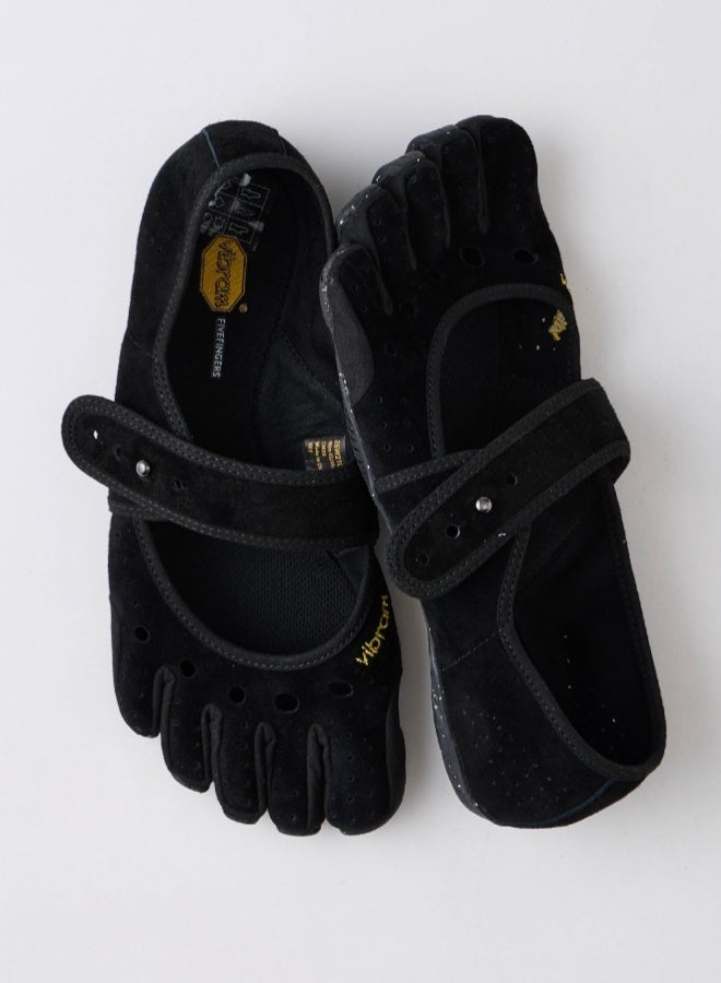 Vibram FiveFingers Mary Jane Shoes Durable Sole Indoor Outdoor Fitness Training /Black - Image 1