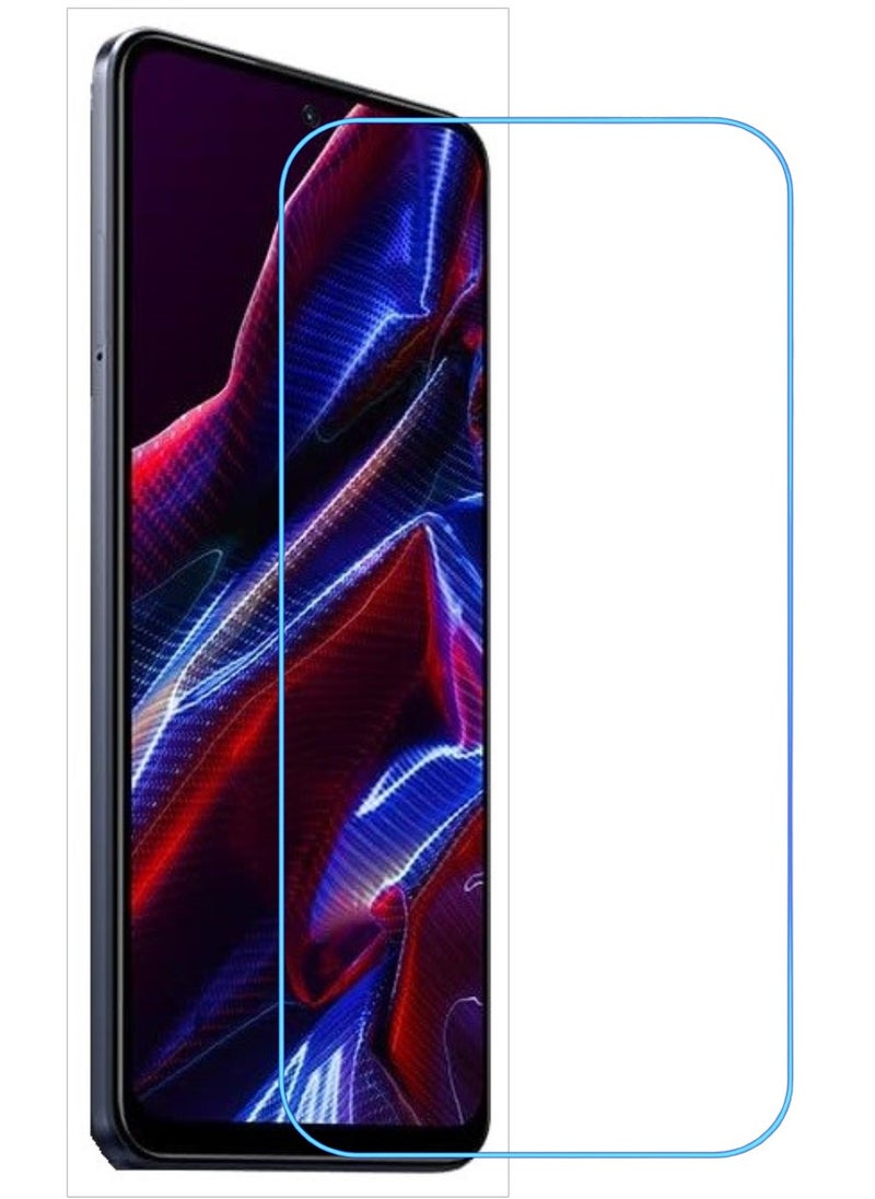 ACLIX Antistatic ESD Dustproof Premium Quality High Definition Clear Tempered Glass Screen Protector Designed For Xiaomi Poco X5 - Image 1