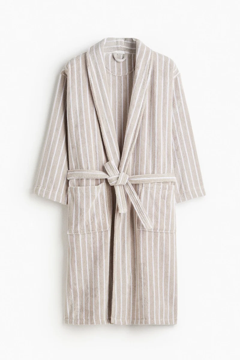 H&M Cotton terry dressing gown