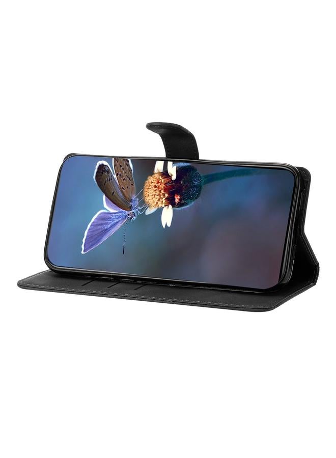 اس-توب جراب لهاتف iPhone XS / X مصنوع من مادة البولي يوريثان المنقوشة بنقشة زهور الكرز والفراشات - Image 5