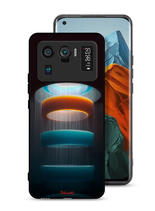 Tolwak Xiaomi Mi 11 Ultra Protective Case Cover Rings Art Pattern - Image 1