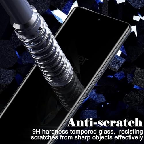 100FIT for OnePlus Nord CE 4 Lite Edge to Edge Anti Spy Privacy Tempered Glass with Easy Installation Kit | Black (Pack of 1) - Image 3