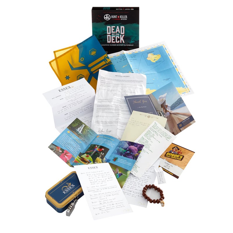 Hunt A Killer: Dead Below Deck, Solve a Murder on a Yacht, Mystery Box Game for True Crime Fans, Murder Mystery Game for Adults, Play True Detective and Crack Unsolved Mysteries, Designed for Ages 14+ - Image 2