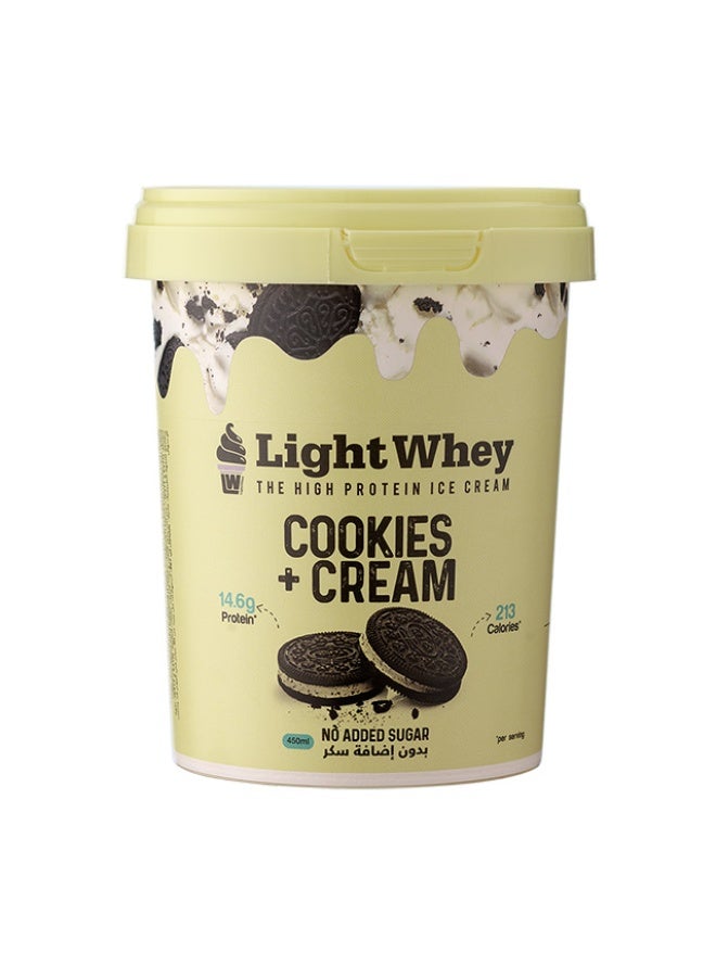 Ice Cream, Cookies&Cream - 450ml, UAE