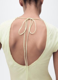 MANGO Wrinkled Effect Midi Dress  - Image 5