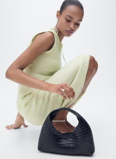 MANGO Wrinkled Effect Midi Dress  - Image 3