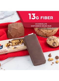 Health & Household Atkins Chocolate Chip Cookie Dough Protein Meal Bar, High Fiber, 1G Sugar, 3G Net Carbs, Meal Replacement, 30 Count  - Image 2