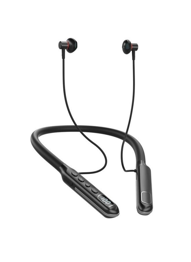 Generic - New sports Bluetooth headset hanging neck style super long battery life noise reduction wireless in-ear sports headset - Image 1