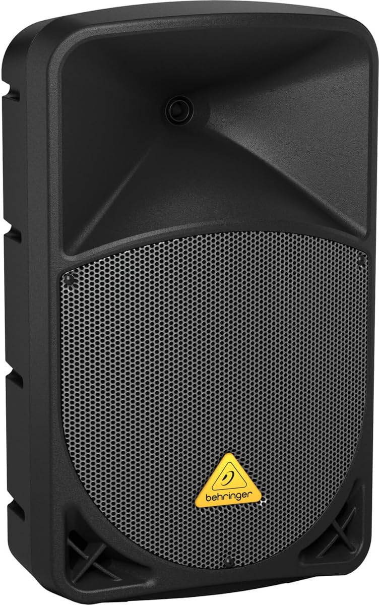 Behringer Eurolive B112D Active 2-Way 12" PA Speaker System with Wireless Option and Integrated Mixer, Black - Image 5
