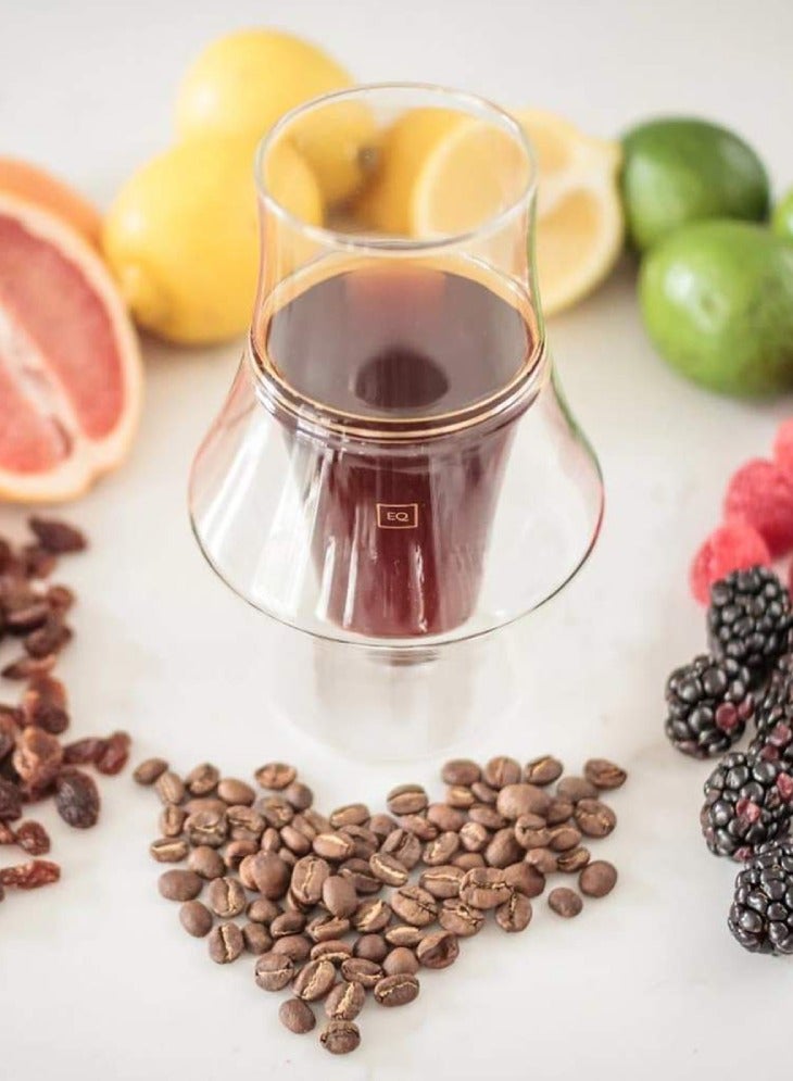 Kruve Excite & Inspire Coffee Glass, Double-Walled Hand-Blown Borosilicate Glass, For Improved Mouthfeel - 150ml - Image 5