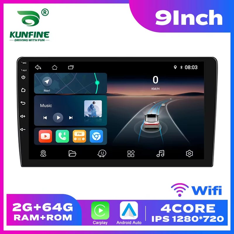 7/9/ 10Inch Car Navigation Gps Bluetooth Wireless Carplay Central Control Large Screen Reversing Image All-In-One Car Machine - Image 1