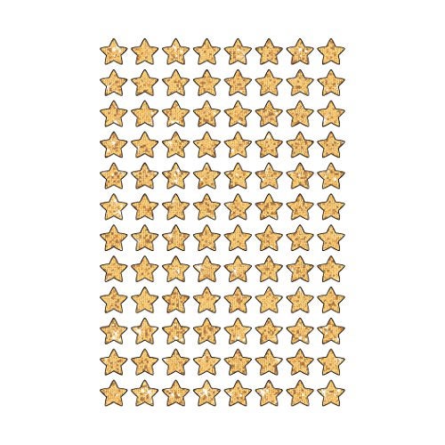 TREND enterprises, Inc. Gold Sparkle Stars superShapes Stickers-Sparkle, 400 ct - Image 2