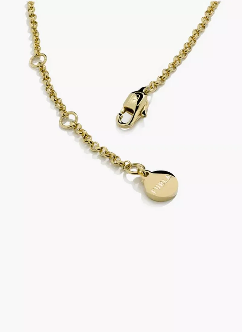 فورلا Furla Octagonal Women's Pendant Necklace FJ0320NTU