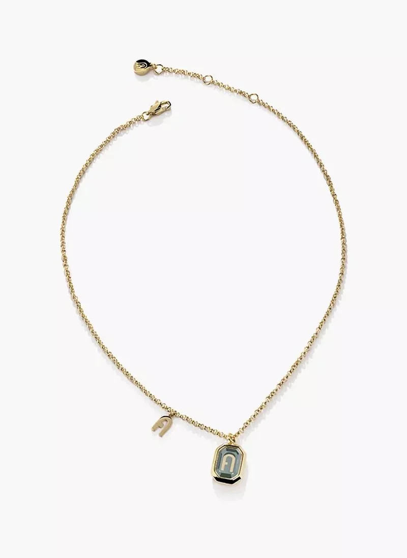 فورلا Furla Octagonal Women's Pendant Necklace FJ0320NTU