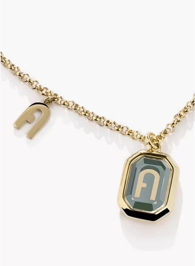 Furla Octagonal Women's Pendant Necklace FJ0320NTU - Image 3