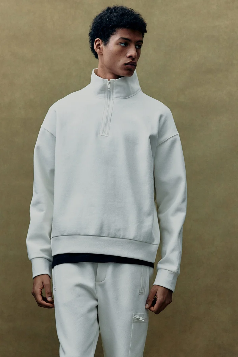 H&M Loose Fit Zip-top sweatshirt