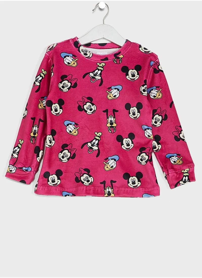 Disney Minnie Mouse Kids Minnie Mouse Pyjama Set