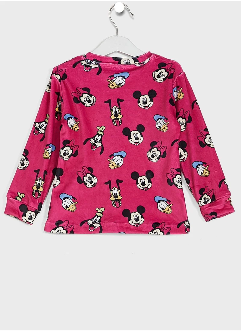 Disney Minnie Mouse Kids Minnie Mouse Pyjama Set