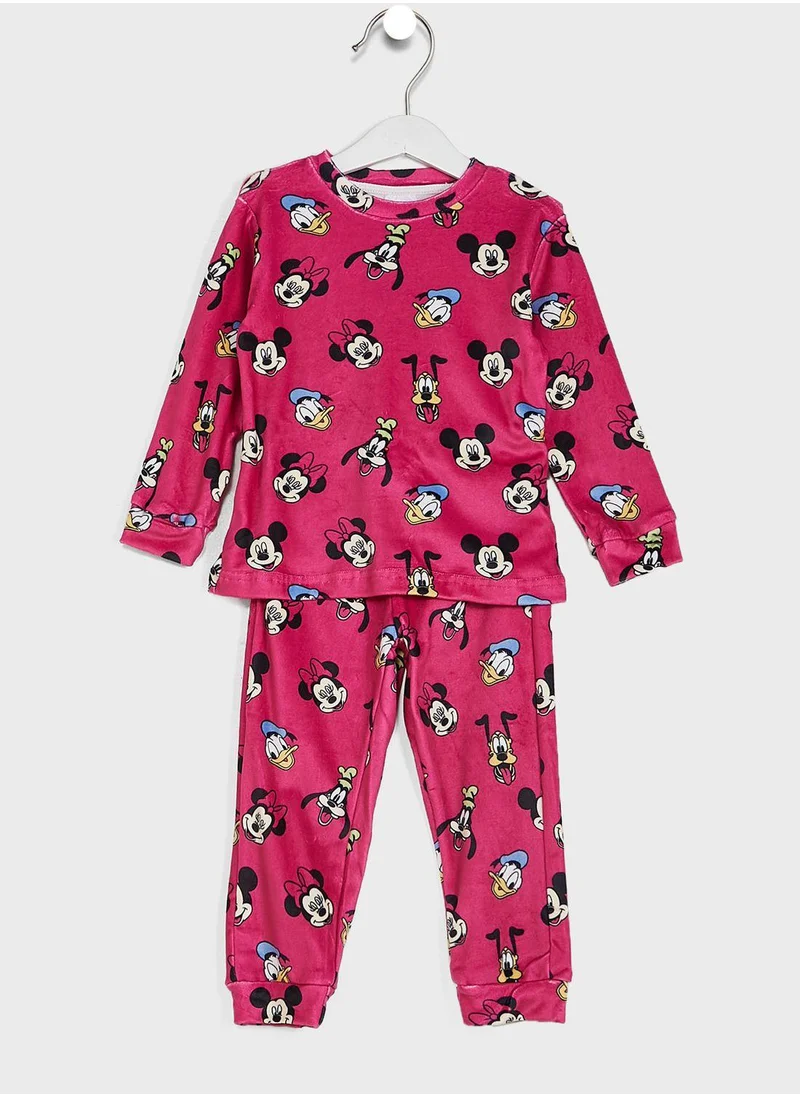 Disney Minnie Mouse Kids Minnie Mouse Pyjama Set