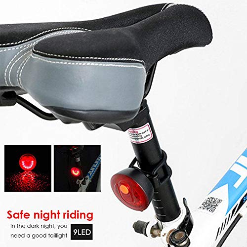 SHIVEXIM Bike Tail Led Light Night Safety Warning Lamp Rechargeable USB Outdoor Led Rear Break Light, - Image 2