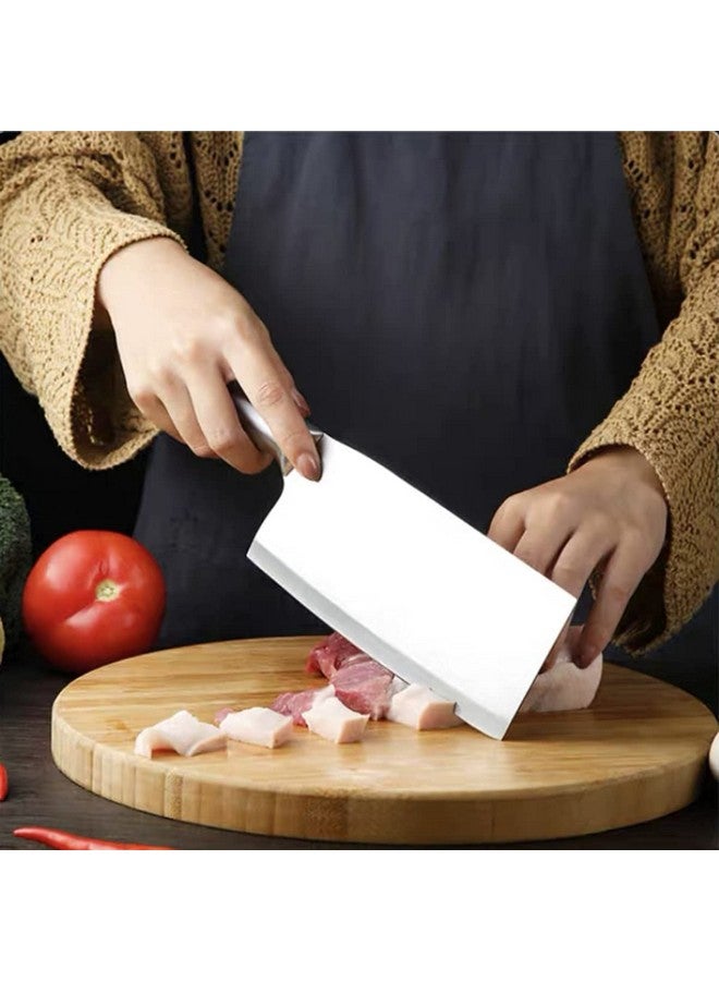 VELINEX VELINEX® Premium Stainless Steel Knives, Stainless Steel Handle, Heavy Duty Blade, Meat Cleaver, use for Cutting Meat Chopper Vegetable Fruit. (C-A/C-B/C-C, 3 PCS) - Image 5