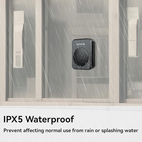 Retevis RT-9909 Window Intercom,Window Speaker Intercom System,IPX5 Waterproof,Noise Canceling,High Power Loudspeaker,Dual Way Intercom for Food Truck,Counter,Ticket Office - Image 2
