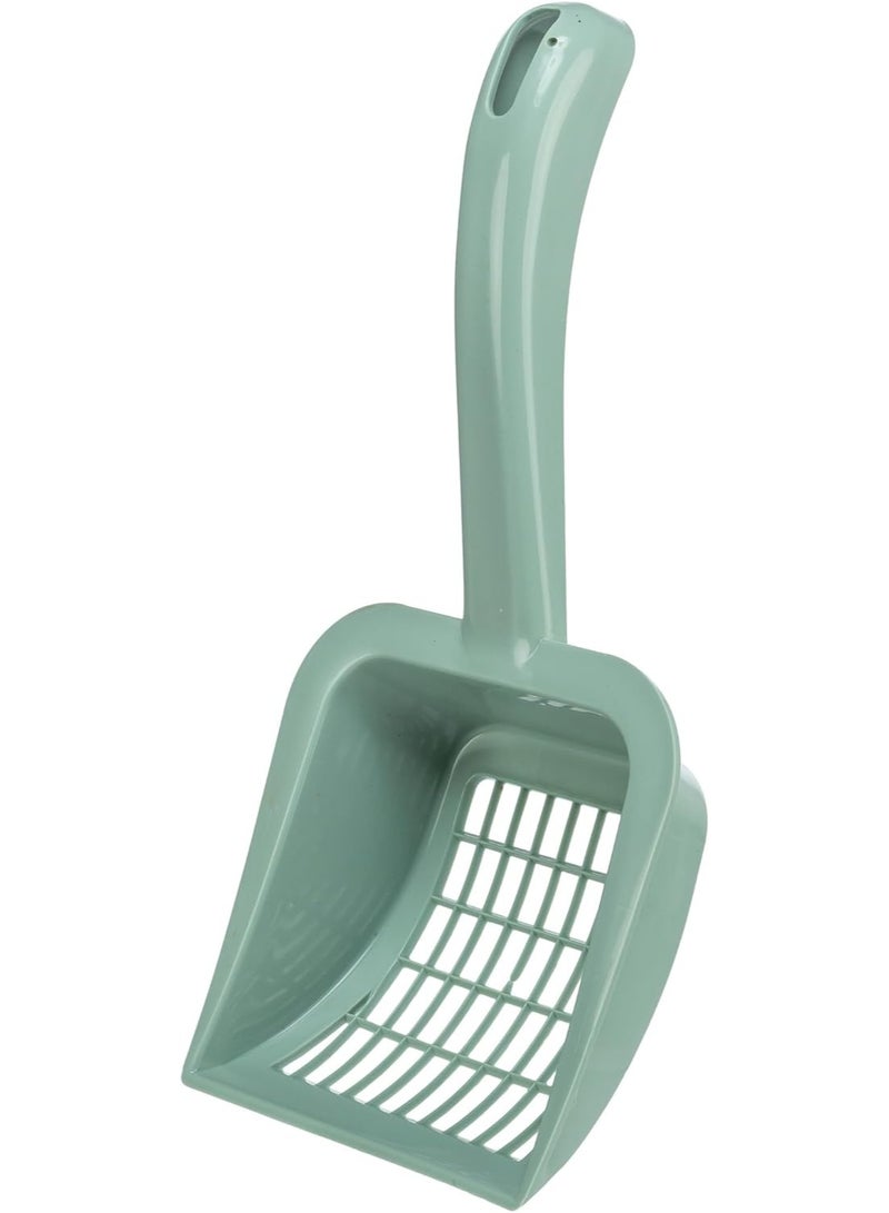 إيروريكس منخل بلاستيكي متين لفضلات القطط بمقبض طويل - تصميم شبكي سهل التنظيف لإزالة النفايات بسرعة وصيانة صندوق الفضلات الصحية - Image 4