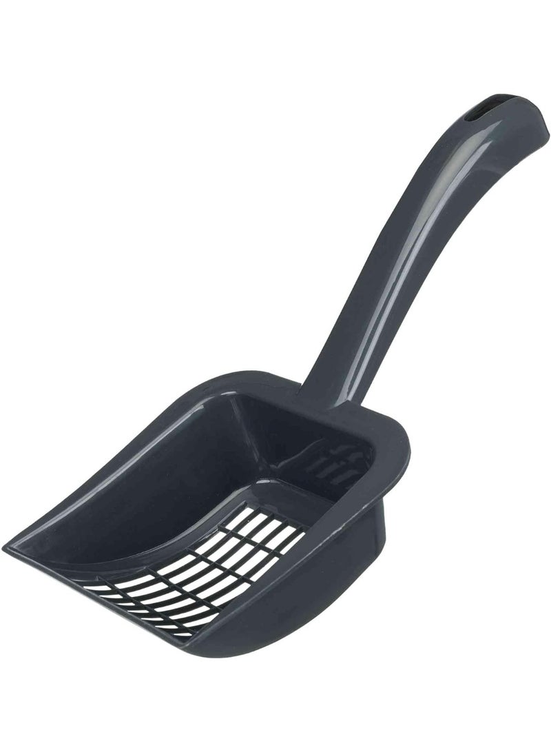 إيروريكس منخل بلاستيكي متين لفضلات القطط بمقبض طويل - تصميم شبكي سهل التنظيف لإزالة النفايات بسرعة وصيانة صندوق الفضلات الصحية - Image 1